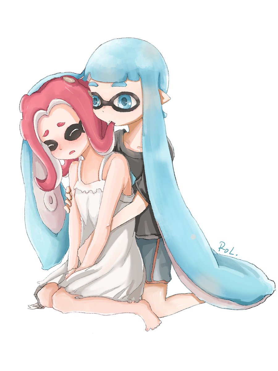 洛狸 En Twitter タコとたこ焼き 百合 スプラトゥーン タコ娘 Splatoon2 スプラトゥーン2 可愛い イカ娘 同人 T Co Kermr62qnb T Co Fzpnhlxvqw Twitter