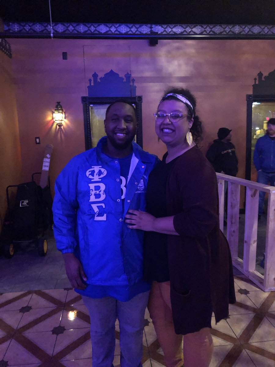 _kevinkirkland's tweet image. Emerging. What an experience. These past few months culminated into a awesome night of fellowship and camaraderie that I seldomly experience. Proud to announce that I’ve joined Phi Beta Sigma Fraternity Inc. 
G.O.M.A.B. 
Blue Phi
🤘🏾🤘🏾🤘🏾🔵🔵🔵
#phibetasigma #gomab #bluephi