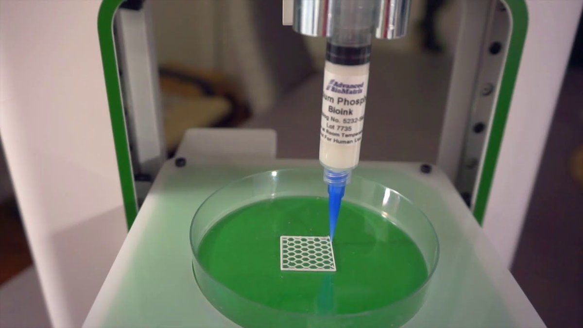 #Bioprinting with calcium phosphatase bioink for #bone #tissue engineering applicaitons buff.ly/2CqHICo