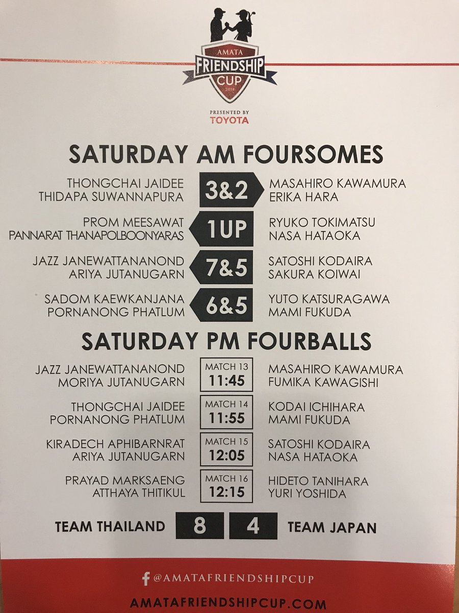Amata Friendship Cup tweet media