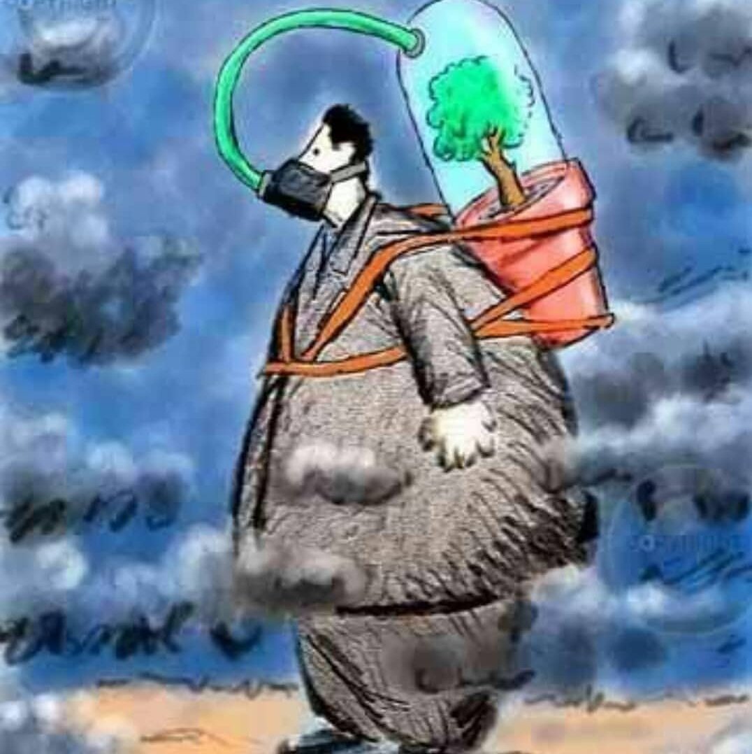 Карикатуры загрязнение окружающей среды