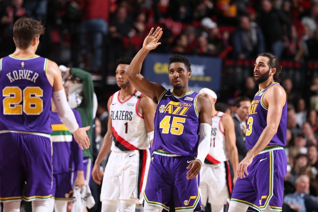 spidadmitchell's tweet photo. He missed my hand on this... but that’s the only thing he missed 😂😂😂  @KyleKorver @rickyrubio9 https://t.co/1U7ExAas1p