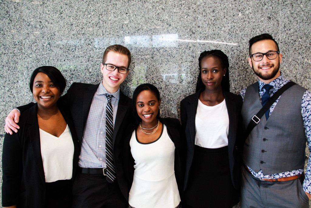 Why are we smiling? Guess the holiday season has that impact on our Team. One happy family! #innovateMU #enactus #MacEwan #university #volunteer #photooftheday #YEG #Edmonton #enactusMU #executive #business #money #investments #lifestyle