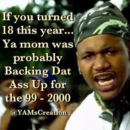 YAMsCreation's tweet image. Talking with one of my brothers and this song comes on and he is like... “All this kids about to be adults now...” 🤔 #Backdatassup #grownupnow #Classic #juviethegreat #cashmoneyrecords #400degreez