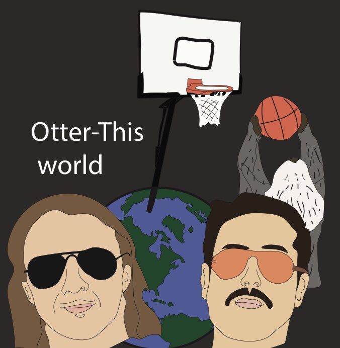 StoolAnimated's tweet image. I’m not saying it’s the only picture of an otter dunking on the world with the biggest sports podcast,,,,,but it’s rare #NewSegment @PardonMyTake @PFTCommenter @BarstoolBigCat