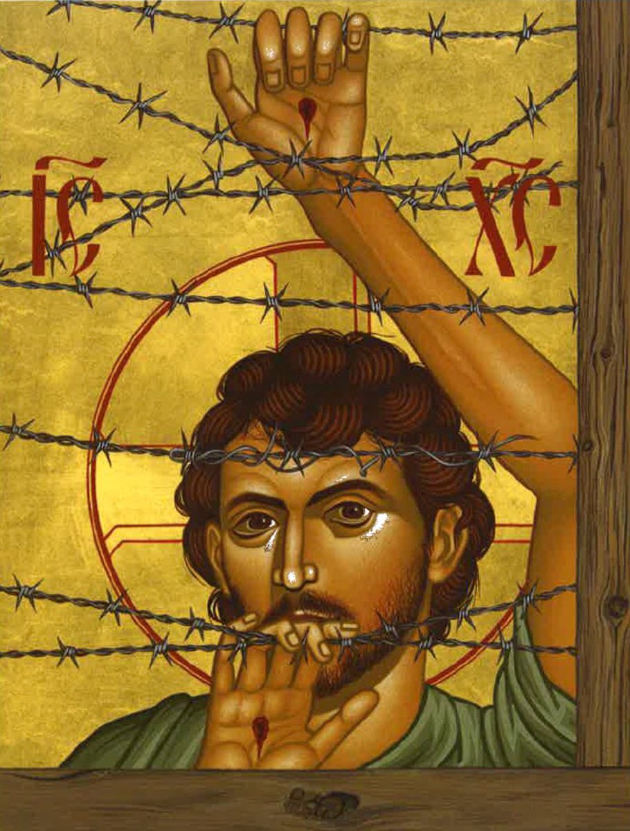 Whenever we build walls to keep people out, Jesus goes over to their side of the wall and invites us to join him there.