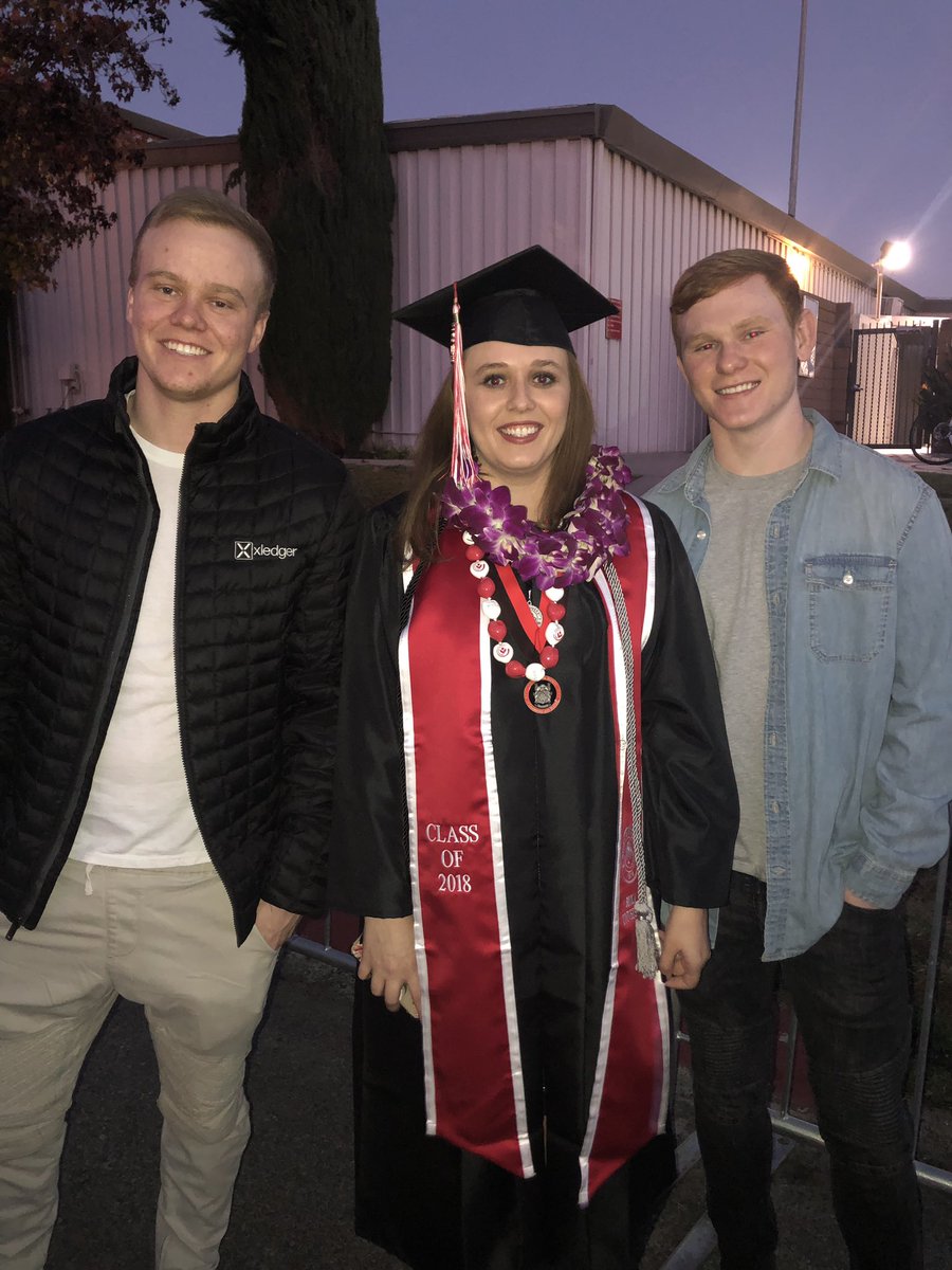 TamiRoot's tweet image. #BiolaGrad   Good job Peanut!!