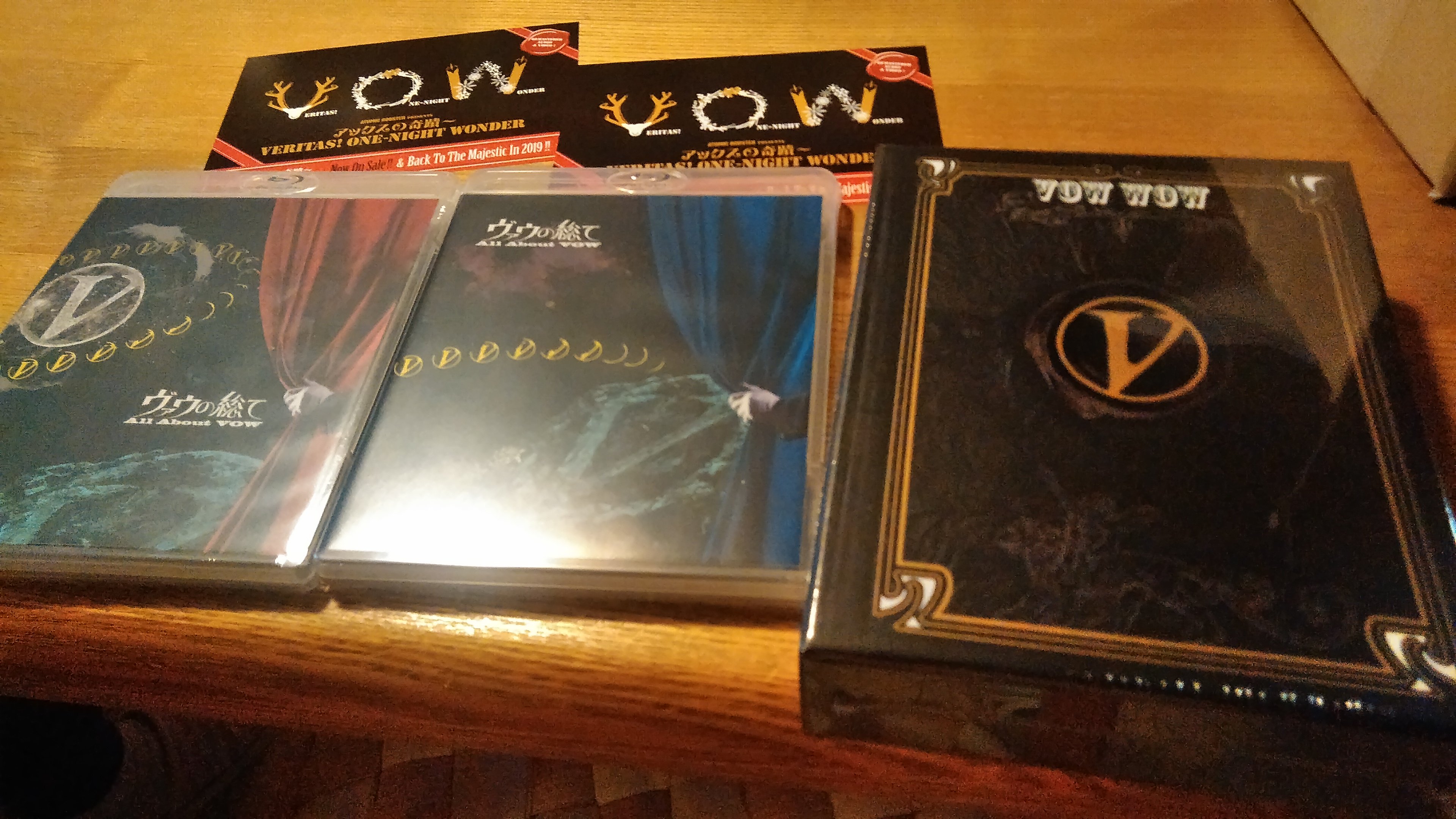 vow wow  DVD アックスの奇蹟 VOW WOW『アックスの奇蹟 -Veritas ! One-night Wonder