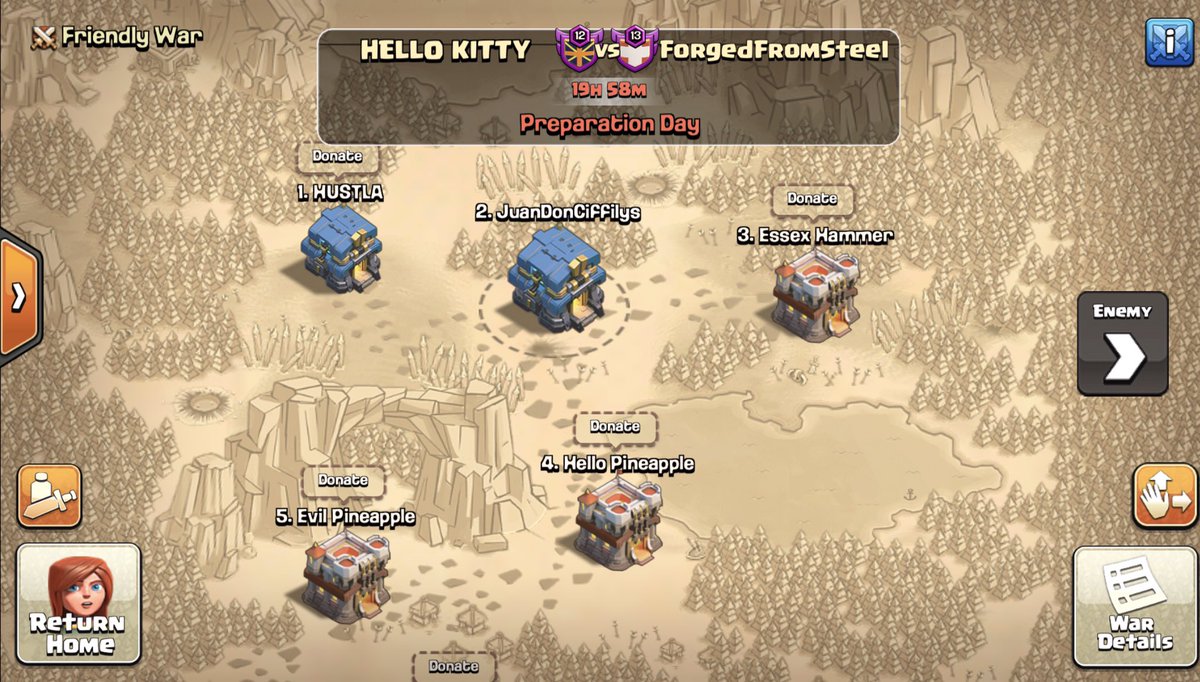 It’s going down! Will the Kitties cap off an eventful first season by garanteeing their spot in the playoffs! Tune in to @SimClashing to find out! GL <a href="/FFSCoC/">ForgedFromSteelCoC</a>! <a href="/champwarleague/">Champions War League</a>