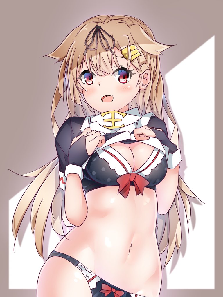夕立(艦これ) ,夕立改二 「ぽいぱい 」|春川@FANBOXのイラスト
