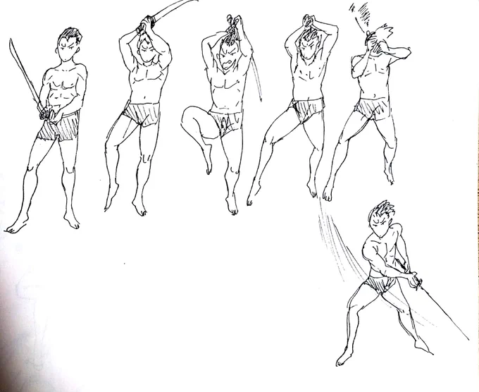 朝のクロッキーカツドウ。257日目。#朝のクロッキーカツドウ 
