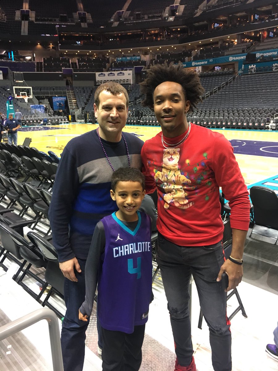 Thanks for showing love after the game <a href="/Devonte4Graham/">Devonte Graham</a>