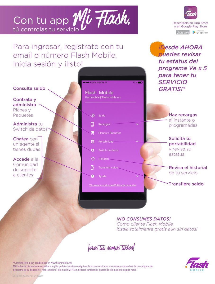 ServiceMxLatam's tweet image. ¿Tienes dudas sobre cómo consultar tu historial de consumos? Aquí tienes la solución... Usar tu app #MiFlash es muy sencillo