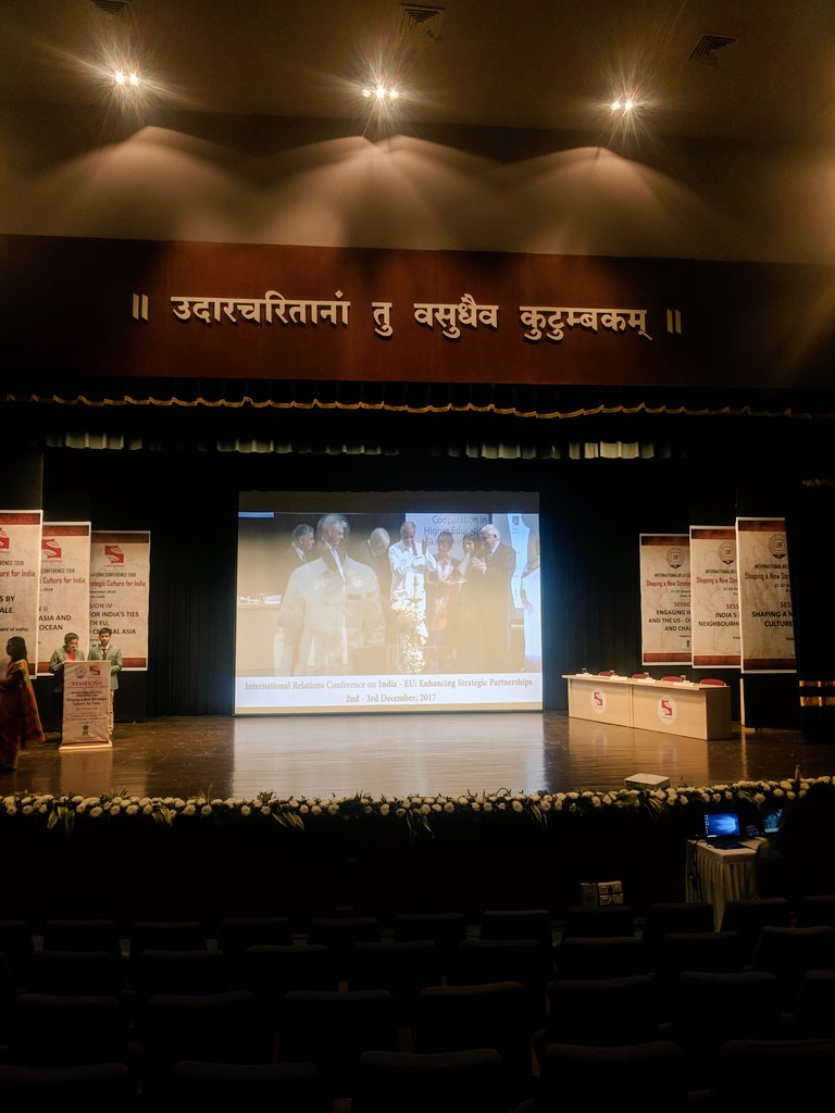 ssis_tweets's tweet photo. The stage is all set for #session3 of #IRC2018 on India's extended neighborhood: West Asia 
#SSIS #StratCulture #StratThought #IndicThought #WestAsia #Linkwest
@symbiosistweets https://t.co/lttqlQ80vq