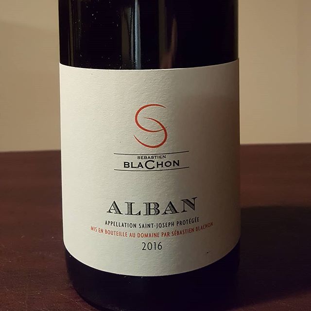 In the words of <a href="/patrickwine/">Patrick Cappiello</a> - sometimes you just want to drink syrah. My first time with this St. Joseph and I am quite taken with it. Violets, high toned perfume, a touch of smoked meats, and tart red fruit. Really hits the spot. 👏 Blachon Alban St… instagram.com/p/BrrG8dunJHA/