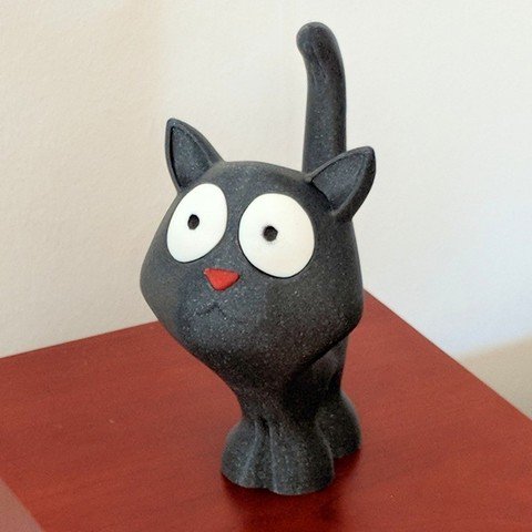 SpiderPrinter's tweet image. Participez au #concours à l'occasion du lancement du #site SpiderPrinter.fr pour l'#impression de vos objets #3D pas cher en ligne.
Tentez de #gagner ce #chat tout mignon imprimé sur #PLA avec un mot perso de votre choix ! Tirage 28/12/18
Pour participer:

1️⃣ FOLLOW
2️⃣ RT