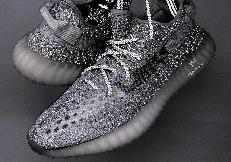 yeezy static reflective twitter