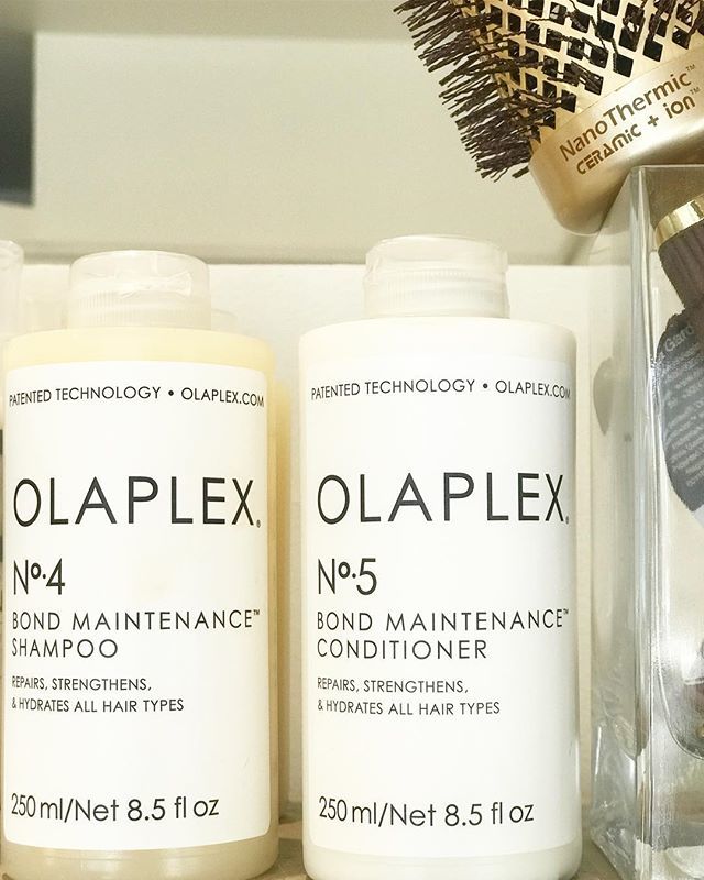 SalonThree's tweet photo. #salonthree is Now carrying @olaplex No 4 and 5! #olaplex #shampoo #conditioner https://t.co/aHwRrp1LJn https://t.co/iJ3msEUMiT