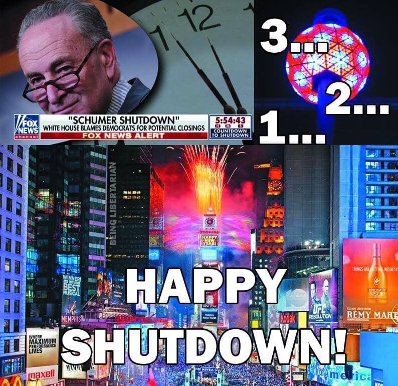 beinlibertarian's tweet image. Happy #Shutdown!!!