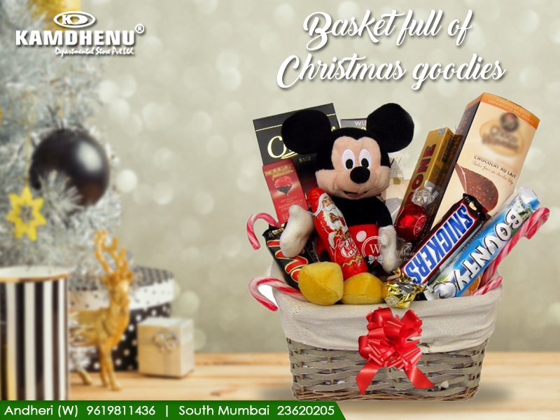 kamdhenu_mall's tweet photo. Gift someone a basket of happiness! Come shop for a variety of Christmas gifts at Kamdhenu Mall.

#kamdhenu #Christmas #gifts #gifting #cheer https://t.co/GWezopYJyl