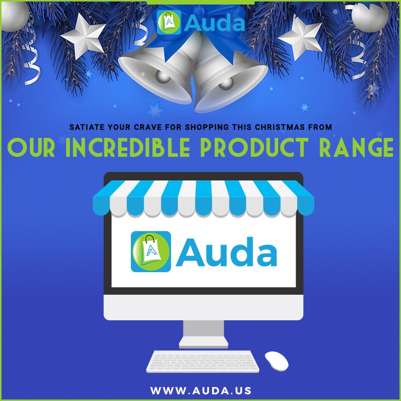 Auda_US's tweet photo. As the #Christmas bells are about to knock your door, #Auda brings to you an exclusive, #trendiestcollection of highest #qualityproducts on various categories including #homedecor, #food and #fruits, #beauty, #fashion and much more. Rush now. https://t.co/M3RXBDP7fS