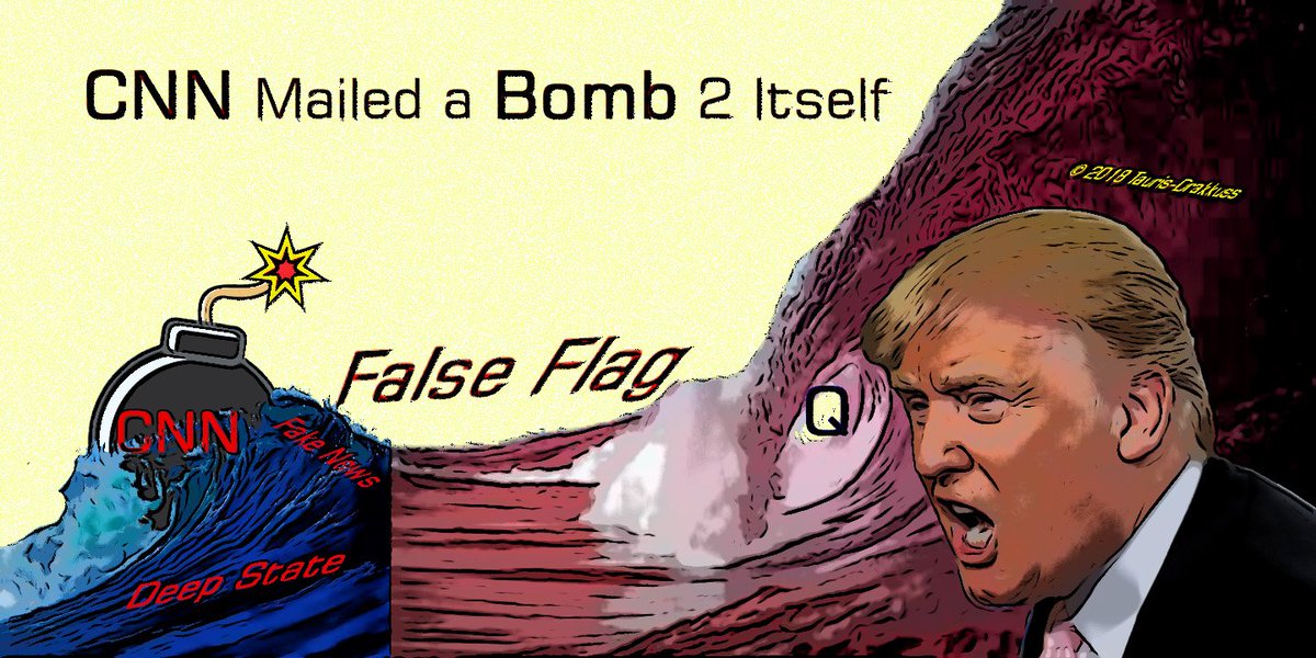 TaurisDrakkuss's tweet image. Only the germs 2 worry about. The #Hollywood bombs R real cherries. This #FalseFlag is so phony. #Bombocrats #CNN #DeepState