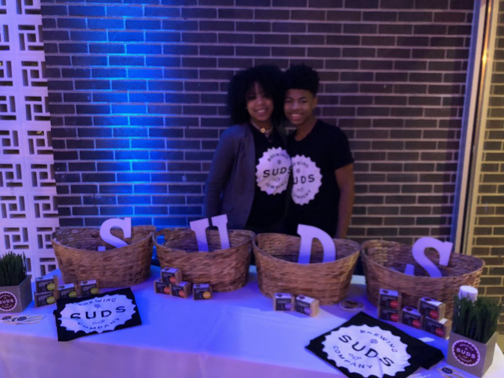 SudsBrewingCo's tweet photo. Thank you @evburnett and @3rdSpaceCLE for the vision to add a bazaar to the event tonight. The people were dope and we sold out!!! #Ujima #WeWillSaveOurselves https://t.co/wtIW3GlYWL
