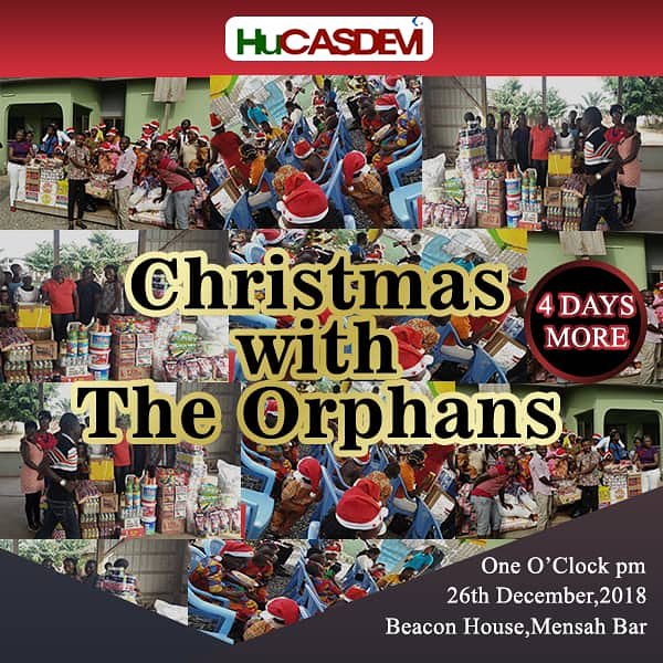 Christmas Party and Donation for the children at Beacon House on Boxing Day