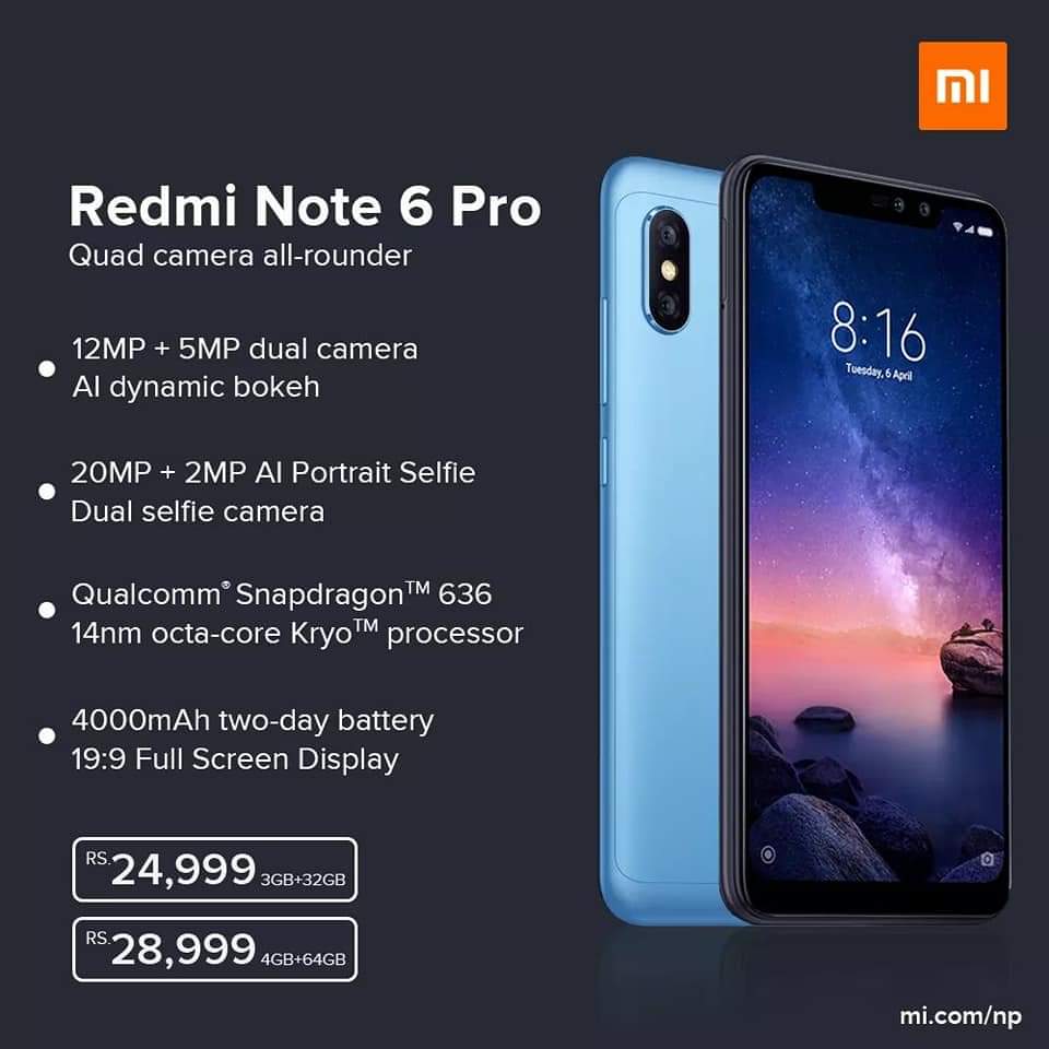 Купить телефон note 13 pro. Redmi Note 6 Pro. Xiaomi Redmi Note 6. Xiaomi Redmi Note 6 Pro 3/32gb. Redmi Note 6 Pro Redmi Note 6 Pro.