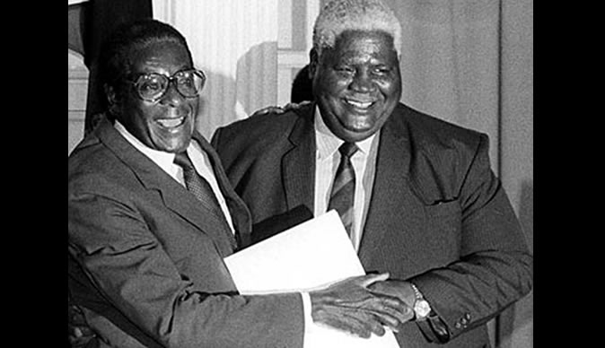 As we commemorate our  founding fathers' spirited attempt to unite ALL Zimbabweans,  let us all honour the Accord by desisting from any form of tribalism and regionalism. Above all, 'partyriotism' must always give in to patriotism. Together in Ubuntu.