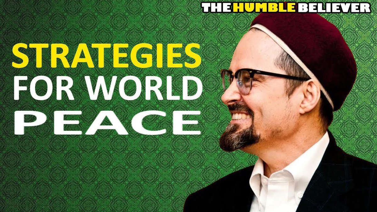 Strategies For World Peace - Hamza Yusuf https://youtu.be/x0EZ86G_0aM via @YouTube #prophetmuhammadﷺ #Islam #Quran #Muslims #Faith #trust #TheAlmighty #Allah #blessings #mercy #love #peace #blessed #hadith #prayers #Follow #Sunnah #akhirah #DoGood #reminder