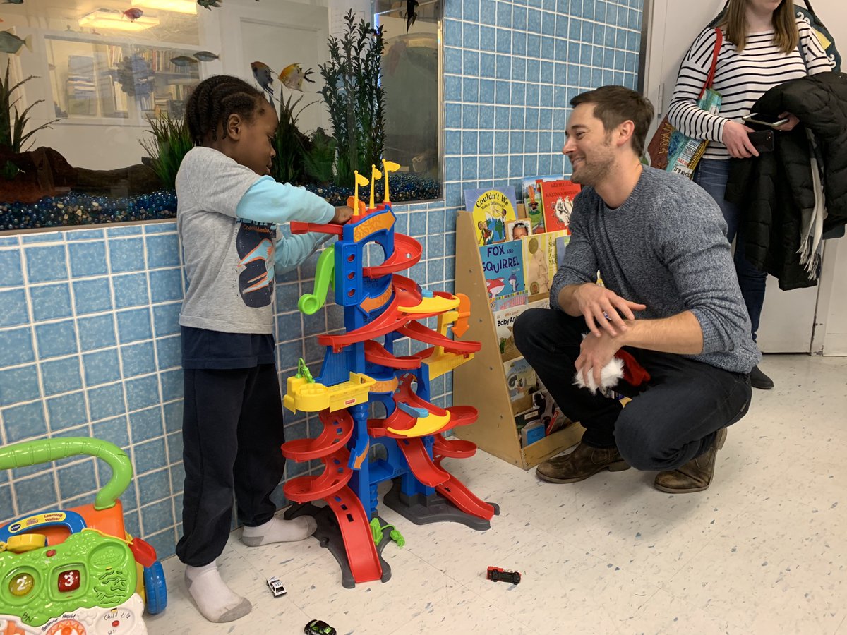 BellevueHosp's tweet photo. Ryan Eggold star of @NBCNewAmsterdam visited @BellevueHosp patients and staff today. https://t.co/NRtX8q19ZB
