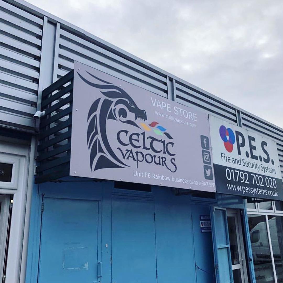 jsevenmedia's tweet photo. New signage for @CelticVapours and the new @CbdSamlet in Llansamlet. Print and fitting courtesy of @HarcourtPrint
•
•
•
•
#sign #signage #shopfront #marketing #diebond #print https://t.co/kqvSqDQUG0