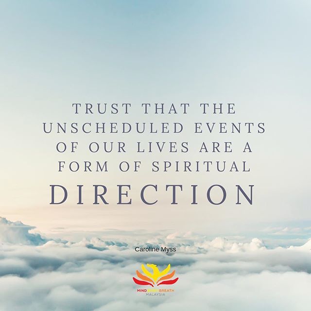 #qotd #spirituality #trust #everythinghappensforareason❤️ #carolinemyss #anatomyofthespirit #mindbodybreathmalaysia https://ift.tt/2zYOmhw