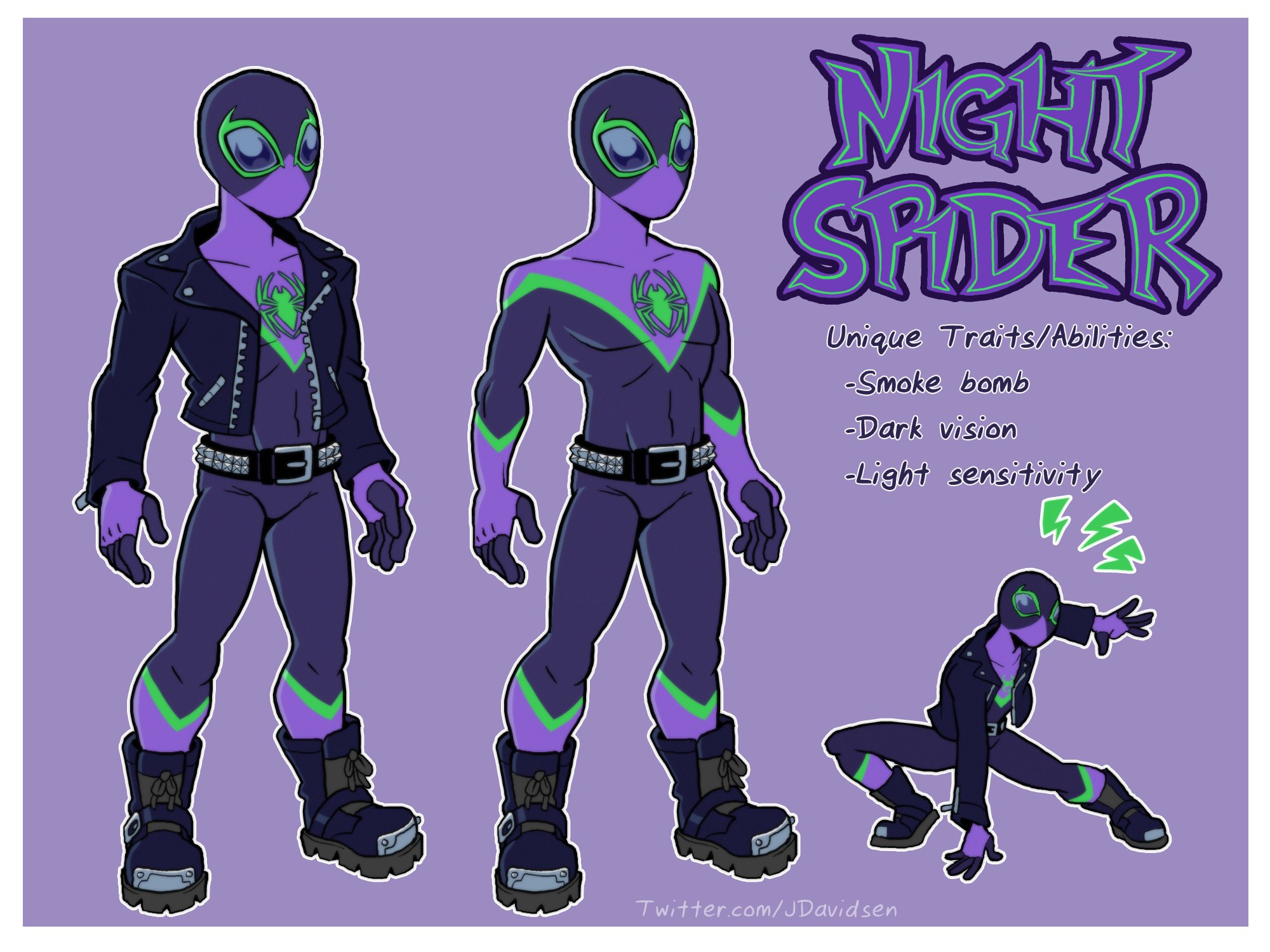 create your very own spidersona