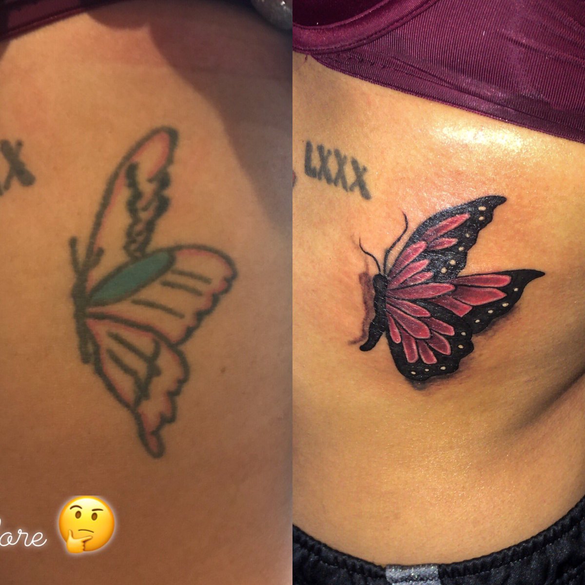 left_mymark's tweet photo. Freehand ๐ฆ CoverUp ๐
.
.
.
#LEFTMYMARK #9mag #9magtattoo #tattoo #tattoos #ink #art #design #designerink #legendary #chicago #chicagobrand #design #create #creativity #dope #customwork #custom #butterflytattoo #butterfly #coverup #chicagotattooartist https://t.co/lh4FiNTtoT