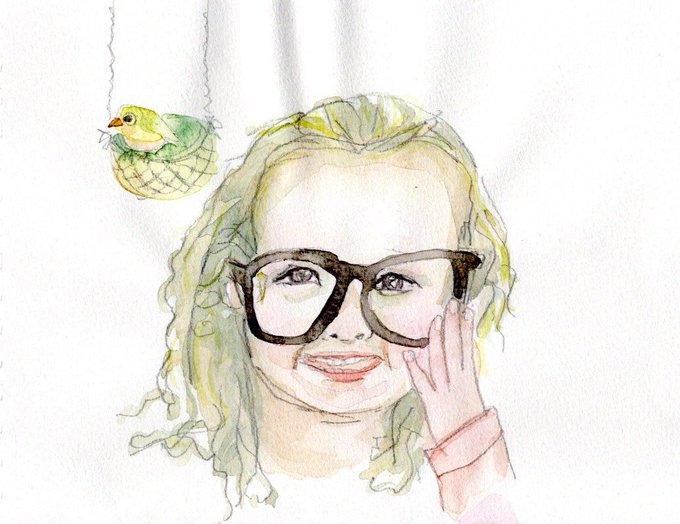 メガネの女の子のtwitterイラスト検索結果