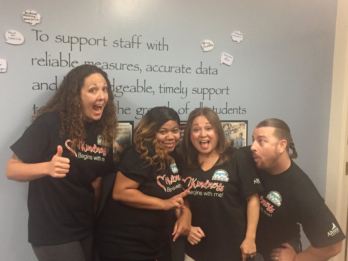 The word is out, Kindness is on the loose in the Assessment office!