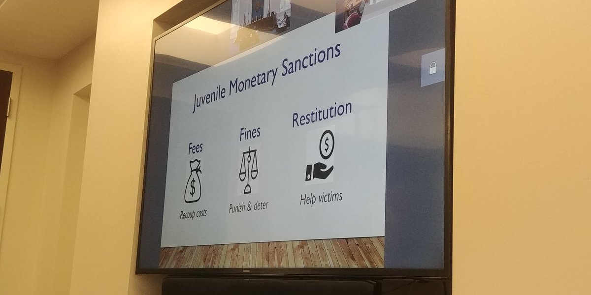 CAANevada's tweet photo. Our very own @JaredBusker speaks with individuals from @BerkeleyLaw on juvenile fees for #Nevada juveniles in detention centers to the #juvenilejustice oversight commission. https://t.co/cdqNlFMpjn