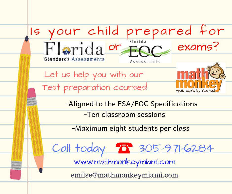 MathMonkeyMiami's tweet photo. Hurry, spaces are limited for the courses! https://t.co/vThShk2ZJ0