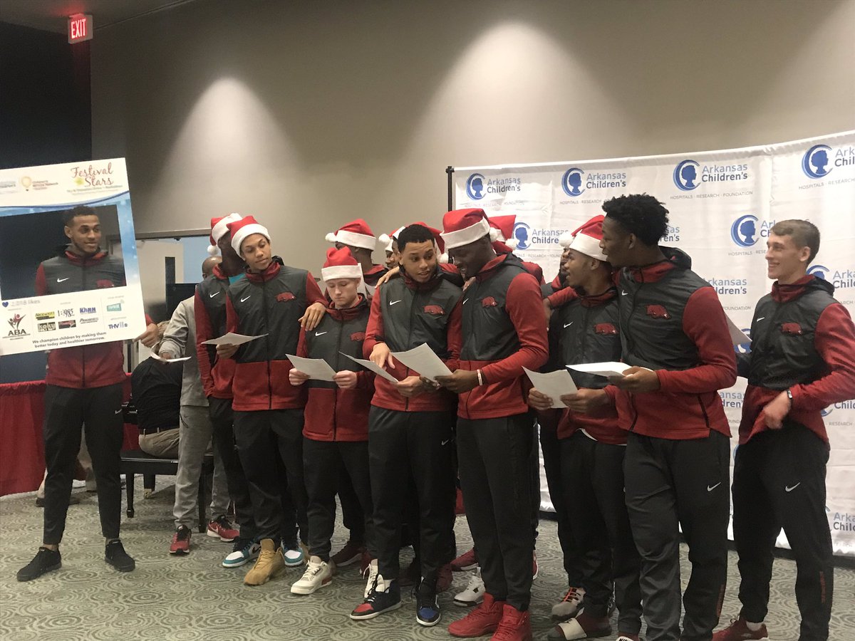 Many thanks to <a href="/RazorbackMBB/">Arkansas Razorbacks Men’s Basketball 🐗</a> and <a href="/littlerockpiano/">Little Rock Piano</a> for the Festive music at <a href="/archildrens/">Arkansas Children's</a> Festival of Stars ⭐️ <a href="/SamC_inAR/">Sam Coker</a> <a href="/meg_brick/">Megan Brick</a> <a href="/aleopoulos/">Ashley Leopoulos</a> <a href="/kaitross8989/">Kait</a> @emily_m_taggart