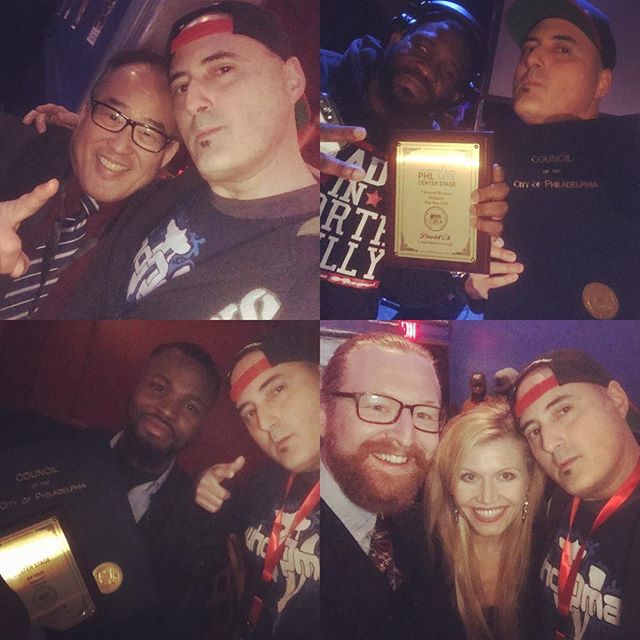 whomag's tweet image. Pt. 2- Some pics from the @phllive event last night. Thanks to @davidohphilly for making me a part of this!  Pics of #DavidOh and the 3 winners I presented their award to... @djslick509 , @thejayplayers, and @iknowbrasco.  Congrats guys!! #phllive #phl #… ift.tt/2QxvSz1