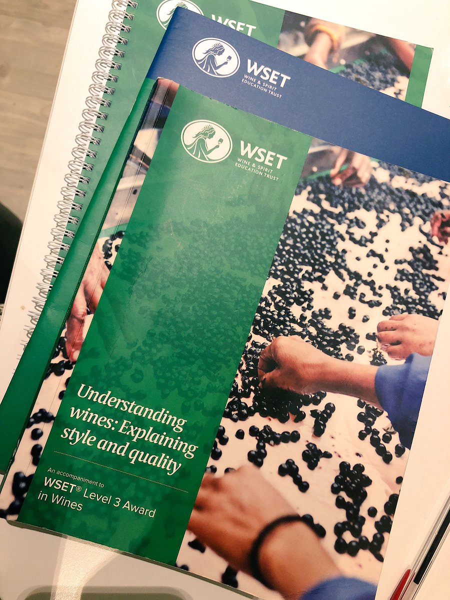 nadia_dailyself's tweet photo. Four months ago I decided to start studying wine, began @WSETglobal Level 2 the next day and passed with distinction. I’ve just closed the books on Level 3 and have my examination tomorrow morning. It has been a short steep learning curve, much like the slopes in Mosel 🤦🏽♀️ #WSETL3 https://t.co/SSUtUEJ9sb