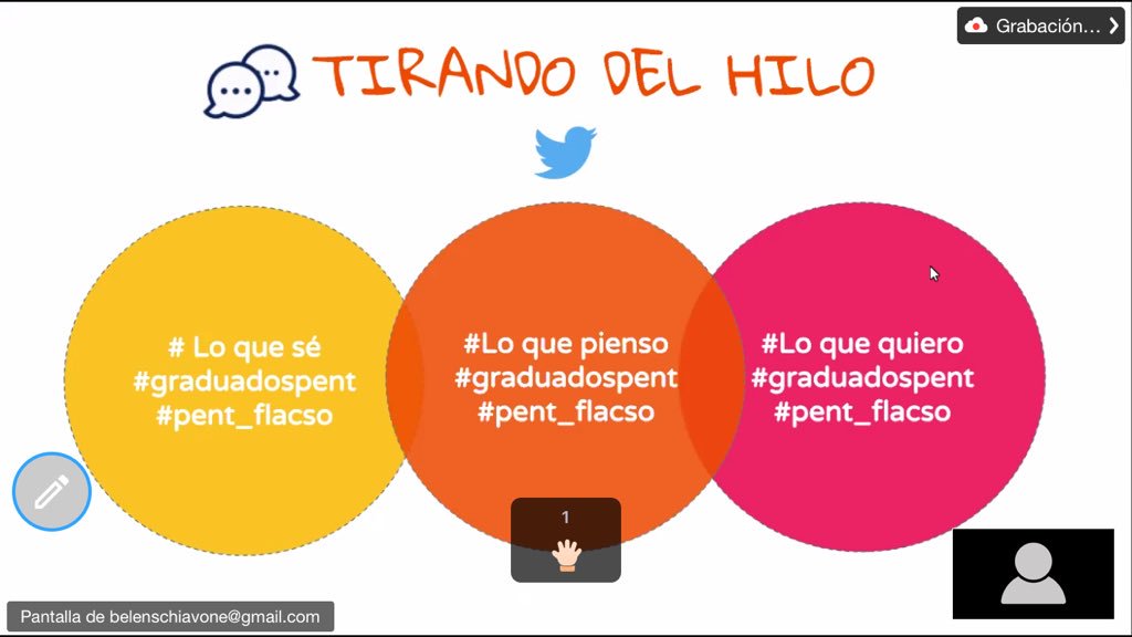 corirogovsky's tweet photo. Propuestas para trabajar en red a lo largo de una semana de reflexion y producción! #graduadospent @pent_flacso https://t.co/oo80erUanP