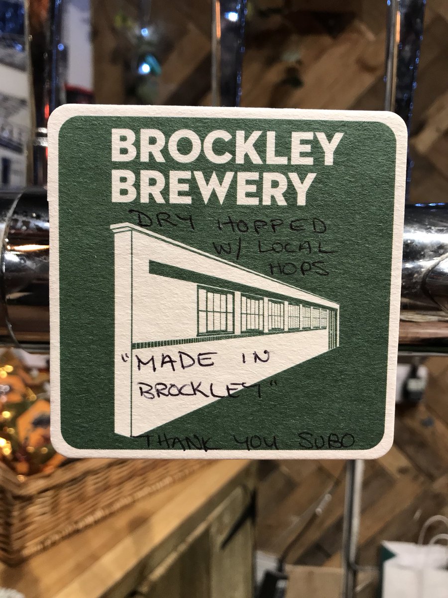 Secret stash of local dry hopped beer available tomorrow only. Curtesy of Subo <a href="/MadeBrockley/">Made in Brockley</a> 🍻#localhops #craftbeer #se4