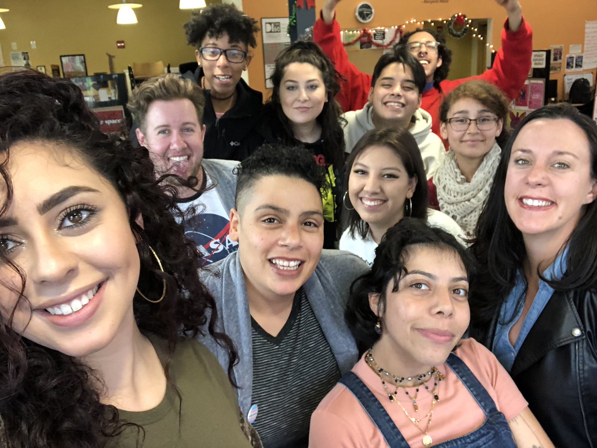 CSUEB_Diversity's tweet photo. Gang back in business💚 (missing a couple) Happy Holidays everyone! Wishing you all happiness, peace, & wokeness🤪 #CSUEBDISC https://t.co/tODlTssH2K