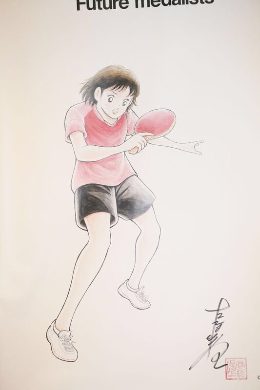 Twitter पर U 7卓球選手育成事業 未来のメダリスト Kodama国際教育財団 女の子のキャラクターを紹介します U7 未来のメダリスト Kodama国際教育財団 卓球選手育成事業 キャプテン翼 高橋陽一先生