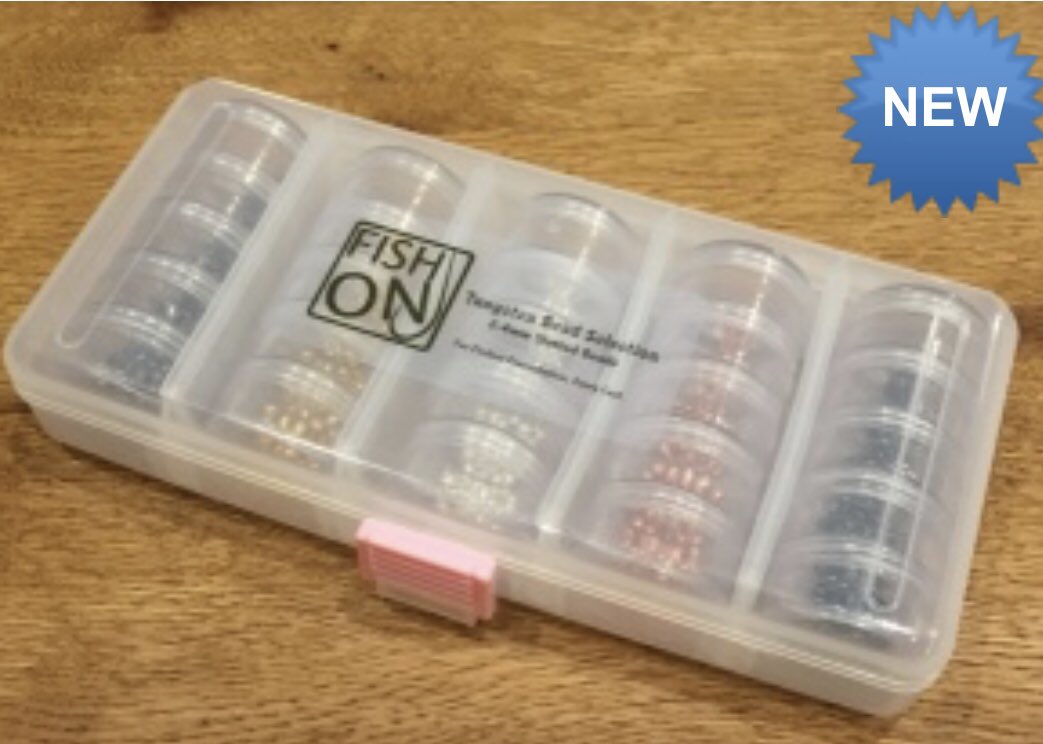 fishonprod's tweet image. Amazing new tungsten bead storage solution now available from Fish On.
2.00mm to 4.00mm in 0.50mm increments. Natural, Gold, Silver, Copper and Black Nickel.
Easy to use, easy to select the right size/colour bead and easy to see when you need to re-order
#fishon #beadboxes