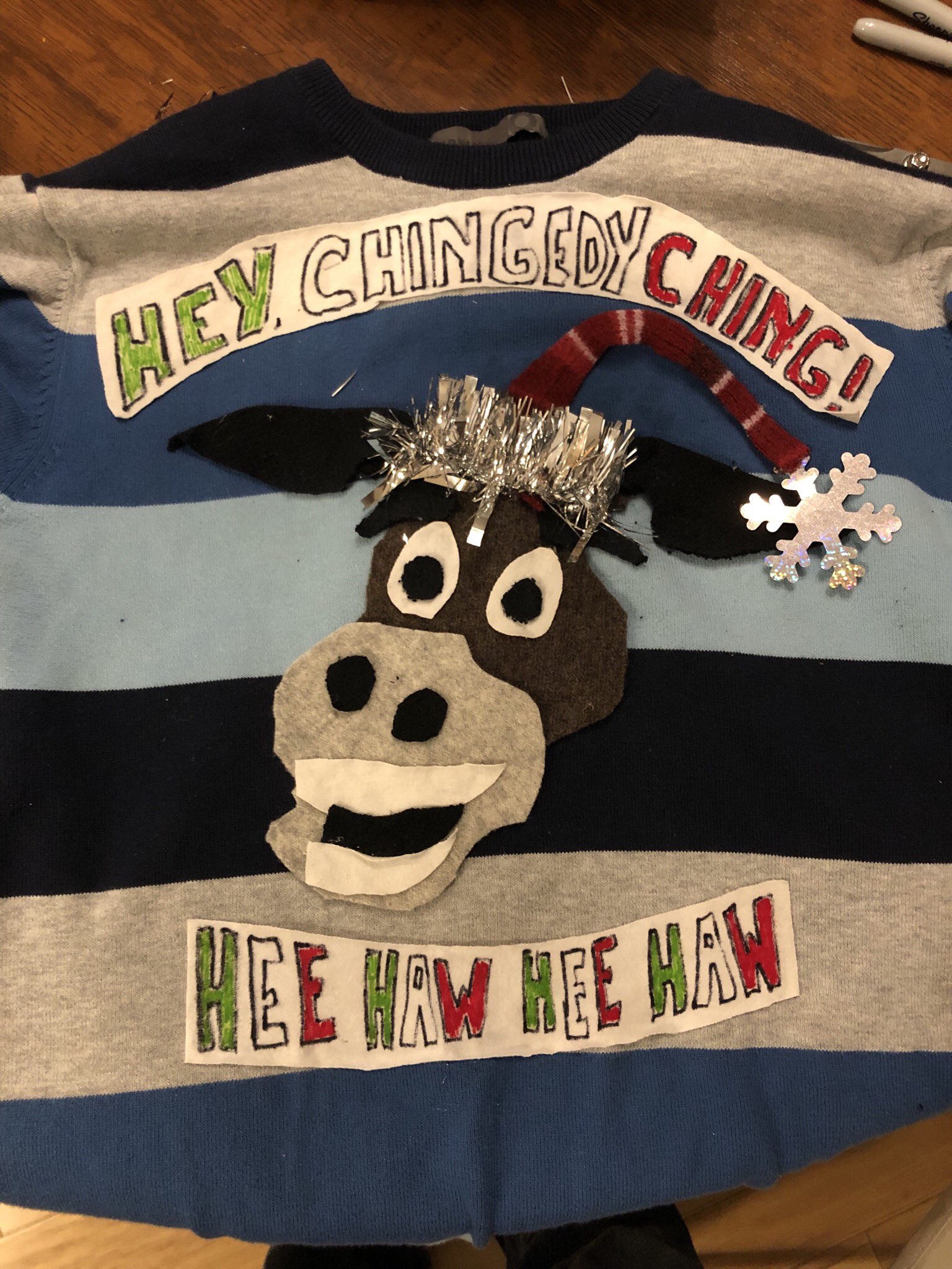 David Chura on X My ugly Christmas sweater. Any other Dominick the Italian Christmas Donkey fans out there https t arAwnSnuWu https t PFXl4kTLPQ X