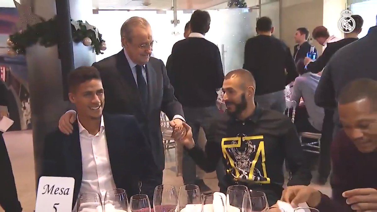 π₯π€ C'est toujours un plaisir de voir des visages familiers! #HalaMadrid